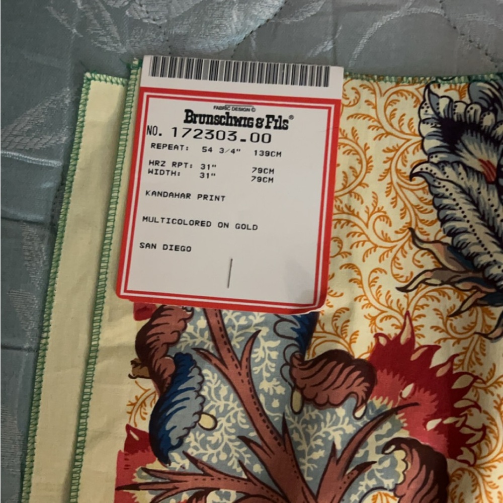 Brunschwig & Fils Kandahar Print Fabric